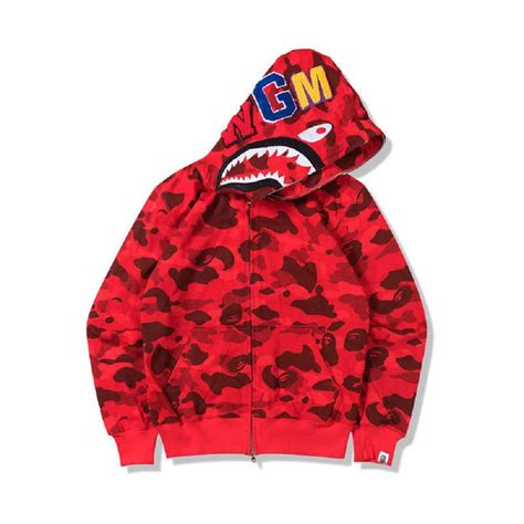 fake bape clothes|bape hoodie shark real.